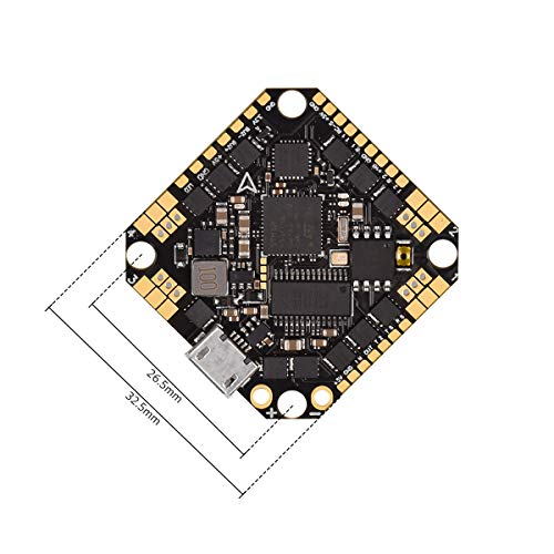 BETAFPV F4 20A AIO Brushless Toothoick Flight Controller V3 2-4S BLHELI_S 20A ESC No RX with XT30 Connector for FPV 3-4inch HD Toothpick Quadcopter