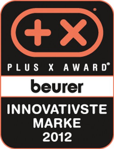 Beurer MG16 - Masajeador Mini aparato Vibratorio, con luz LED, color blanco y rojo