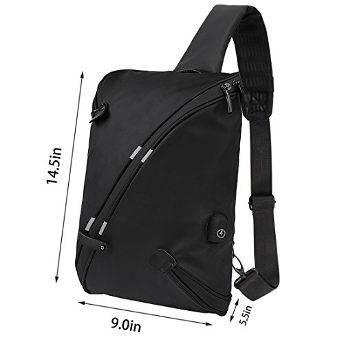 Beyle Honda de la Bolsa, del Pecho del Hombro Mochilas Bolsas de Moda Crossbody Cuerda Triángulo Mochila para Senderismo