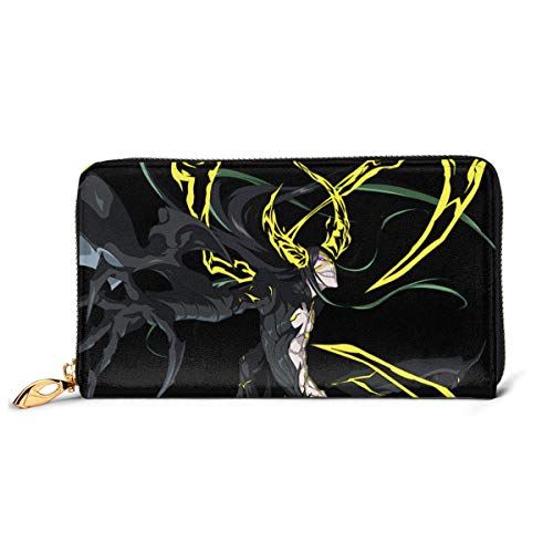 BGHYT Billetera Men's Nnoitora Gilga 5th Espada Anime Genuine Leather Long Wallet