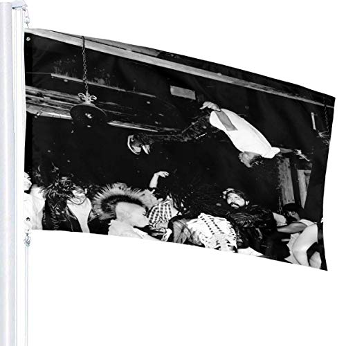 BHGYT Playboi Carti Die Lit Garden Flag, Bandera al Aire Libre, Letrero de jardín, decoración del Patio de la casa, Banderas de 3X5 pies