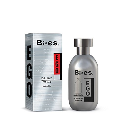 bi-es Ego Platinum Eau de Toilette Spray para hombres 100 ml