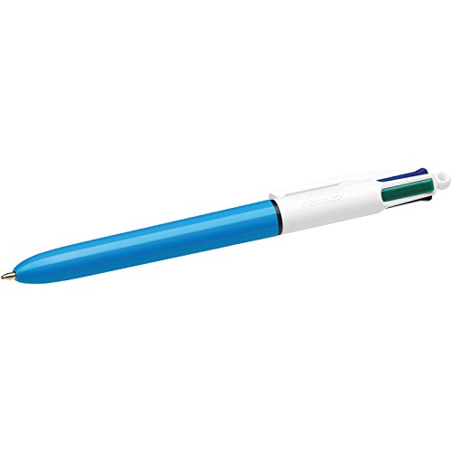 BIC 4 colores Original bolígrafos Retráctiles punta media (1,0 mm) - Blíster de 1 Unidad