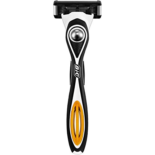 BIC Flex5 Hybrid Kit de Maquinillas para Hombre - 1 Mango y 4 Recambios