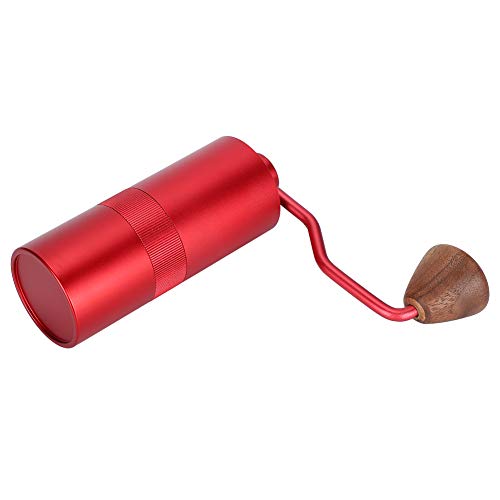 Bicaquu Molinillo de café Manual Molino de manivela Antideslizante Mango Desmontable de Acero Inoxidable para Viajes de Oficina Amante del café en casa