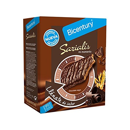 Bicentury - Barritas de Cereales Sarialís - 120g - Chocolate Blanco