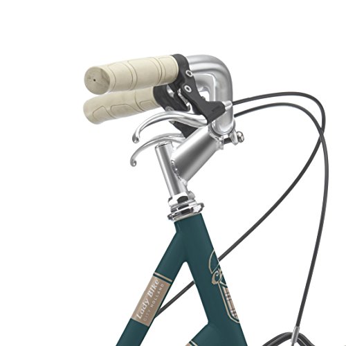 Bicicleta de paseo para mujer de 26 pulgadas de Cinzia Friendly, mujer, 8033389460266, verde