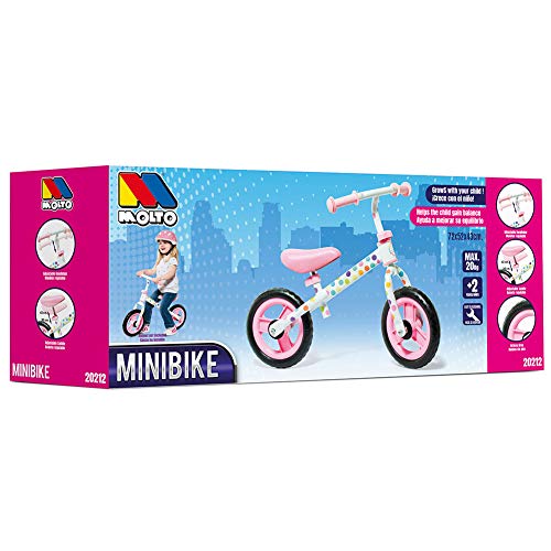 Bicicleta sin Pedales Infantil Minibike Rosa - sin Casco