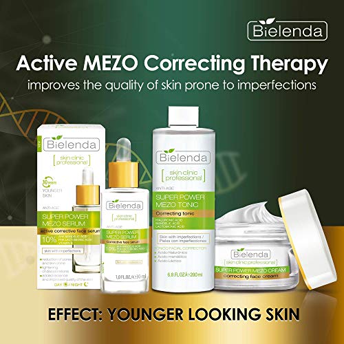 Bielenda Skin Clinic Professional Face Serum, Mascarilla exfoliante y limpiadora para la cara - 1 unidad