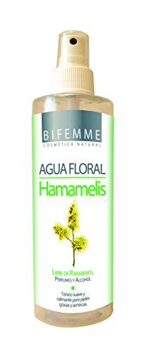 Bifemme Agua Floral Hamamelis Libre de Parabienes, Perfumes y Alcohol - 250 ml
