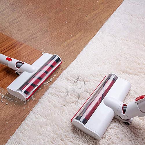 Big Shark Aspiradora inalámbrica, 15 kPa de vacío Stick, motor for una limpieza profunda de toda la casa con iluminación LED y el ácaro de eliminación de cepillo, perfecto for el coche, Ministerio del