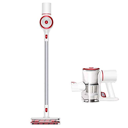 Big Shark Aspiradora inalámbrica, 15 kPa de vacío Stick, motor for una limpieza profunda de toda la casa con iluminación LED y el ácaro de eliminación de cepillo, perfecto for el coche, Ministerio del