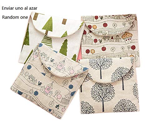 Bigboba 1 monederos de Mujer de Tejido, pequeños, para almacenar Llaves, móvil, Barra de Labios, Tarjetas