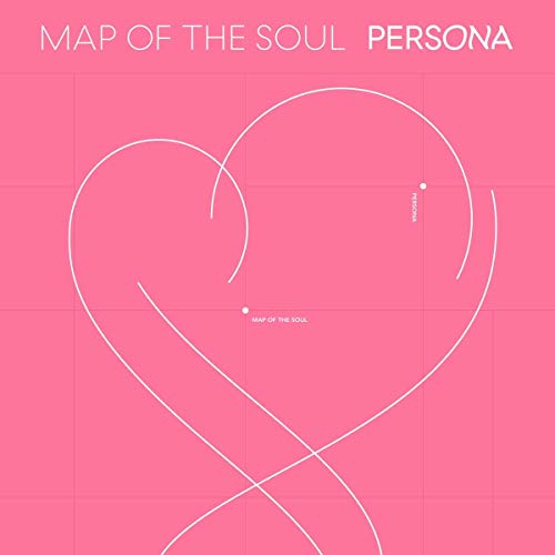 Bighit Ent. BTS Map of The Soul: Persona [Ver. 1] CD + PHOTOBOOK+Mini Book + Photocard + Post Card + Clear Picket + Photo Film + Folded Poster +Extra Gift (Double Side w/Hologram Photocard Set)