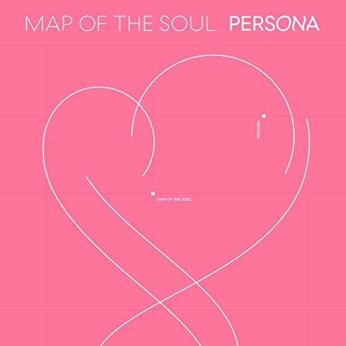Bighit Ent. BTS Map of The Soul: Persona [Ver. 1] CD + PHOTOBOOK+Mini Book + Photocard + Post Card + Clear Picket + Photo Film + Folded Poster +Extra Gift (Double Side w/Hologram Photocard Set)