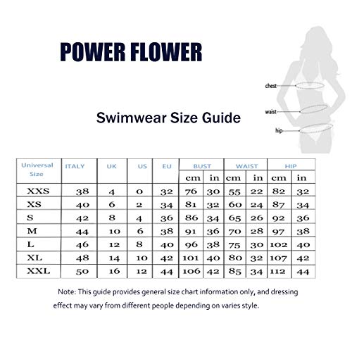 Bikini Bohemio para Mujer Conjunto de Dos Piezas Traje de baño Glitter Rhinestone Triángulo Traje de baño Flor Impreso XXS-L Traje de baño Diseño Italiano (2659-Pink, L)