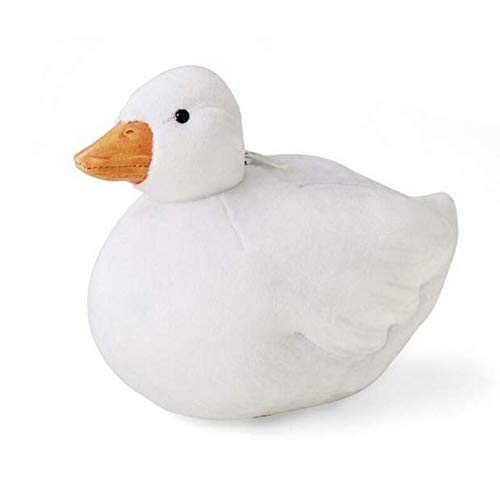 BININBOX Almohada Linda y Suave en Forma de Ganso Blanco y Gordo Juguete Mona cojín Perfecto como el Regalo (30 cm)