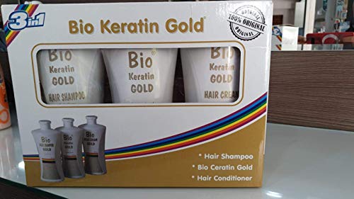 Bio Keratin Gold Set, champú, queratina & Haar Conditioner
