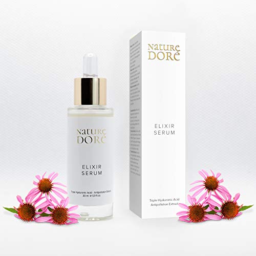 Bio Serum facial Hidratante Natural con Ácido Hialurónico Puro 100% Antiarrugas De 3 PESOS Moleculares-ORGANICO, Agua de Rosas, Dia- Noche, Nutriente- Antiedad-Hombre- Mujer