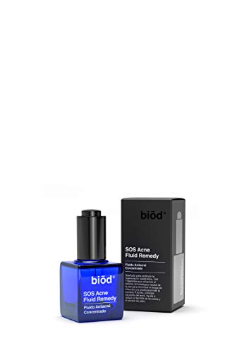 BIOD - Remedio SOS para el acné - Solución para manchas de acné - Concentrado antimanchas - Reduce los poros y el exceso de grasa 15ml / 0.50 oz