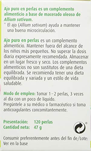 Bioforce (A. Vogel) Complemento Alimenticio con Ajo - 120 Perlas