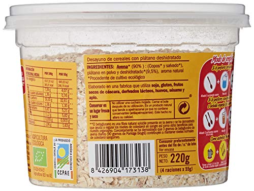 Biográ Bio-Porridge De Avena Con Platano S/Az Biogra Biográ 200 g