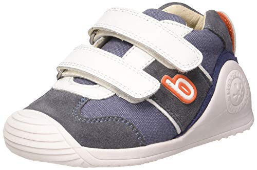 Biomecanics 202150, Zapatillas de Estar por casa para Bebés, Azul (Shark Y Azul (Serraje Y Pique) Paprika), 20 EU