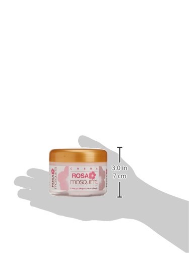 Bionatural 11420 - Crema facial, corporal y de manos con aloe y rosa mosqueta, 250 ml