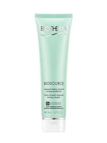 BIOTHERM BIOSOURCE MOUSSE NETTOYANT TONIFIANT PIELES NORMALES Y MIXTAS 150ML