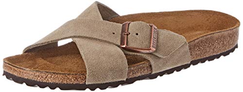 Birkenstock Siena, Mules para Mujer, Blanco (Taupe Taupe), 35 EU