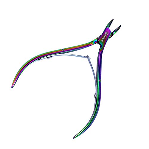 Biutee Corta Cuticulas Uñas Profesional para Manicura Alicates Cortaúñas de Acero Inoxidable