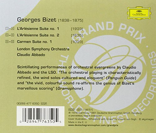 Bizet: L'Arlésienne Suites Nos.1 & 2 / Carmen Suite No.1