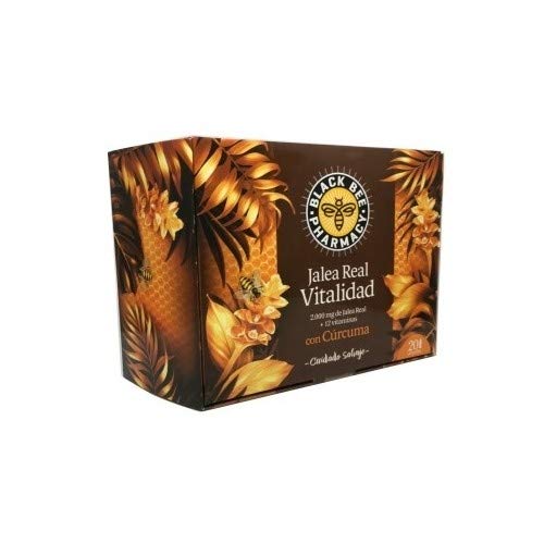 BLACK BEE JALEA REAL VITALIDAD 20 AMPOLLAS