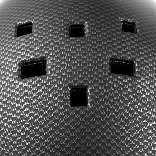 Black Crevice Arlberg-Casco de esquí con 2 Viseras, Unisex-Adulto, Carbón, S/M (54-57 cm)