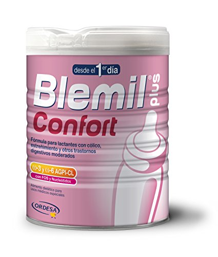 Blemil Confort - fórmula para lactantes con cólico, estreñimiento y otros trastornos digestivos moderados, 800 g