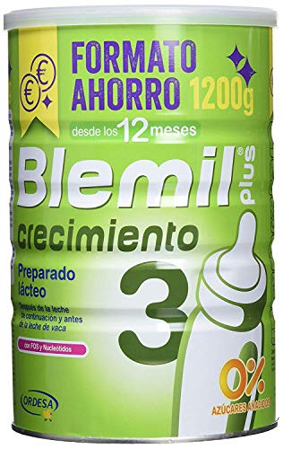 Blemil Plus 3 Crecimiento - 1200 gr + Blevit Plus 5 Cereales para bebé - 2 de 300 gr. (Total 600 gr.)