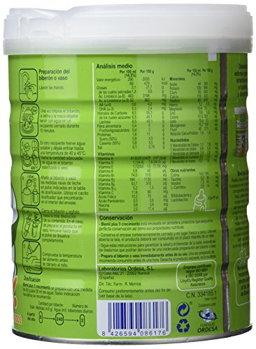 Blemil Plus 3 Leche de Continuación, 800grs