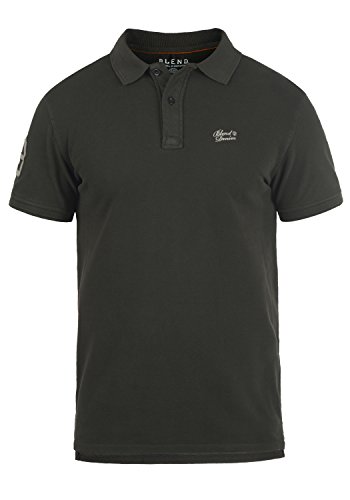 BLEND 703096ME - Polo para Hombre, tamaño:S;color:Phantom Grey (70010)