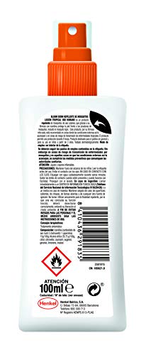 Bloom Repelente Loción Tropical 100ml - Pack de 4, Total: 400ml