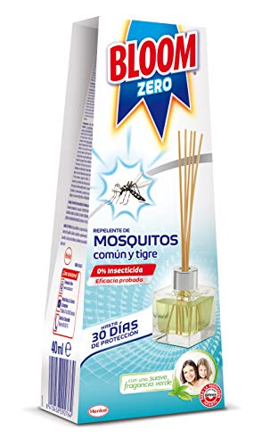 Bloom Zero Difusor Repelente de Mosquitos Común y Tigre - 40 ml