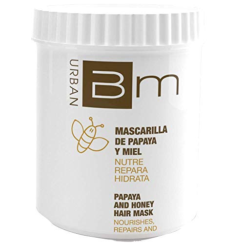 Blumin Mascarilla de Pelo/Mascarilla para el Cabello de Papaya y Miel, 700 ml
