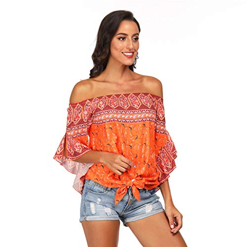 Blusa Mujer Estilo Nacional Playa Protector Solar Mangas Off Shoulder Blusa Superior Tops