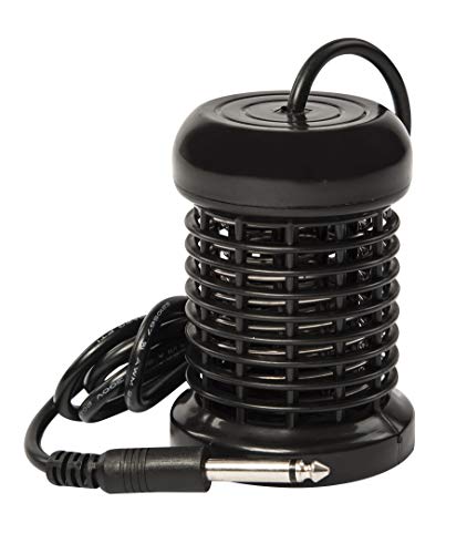 Bobina de electrodos de guía de iones con conector jack de 6,3 mm para el limpiador de iones Detox, Royal Spa y otros dispositivos, negro