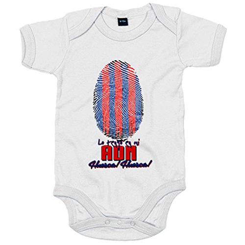 Body bebé lo tengo en mi ADN Huesca fútbol - Blanco, 12-18 meses