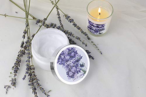 Body & Earth Set de Regalo de Baño para Mujer, Regalos Originales para Mujer, Fragancia Lavanda