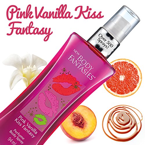 Body Fantasies Pink Vanilla Kiss Fantasy Fragrance 21 g