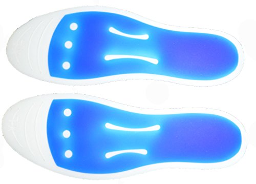 Bodytec Wellbeing - Plantillas de gel líquido de refrigeración azul hielo, color, talla 42/43 EU