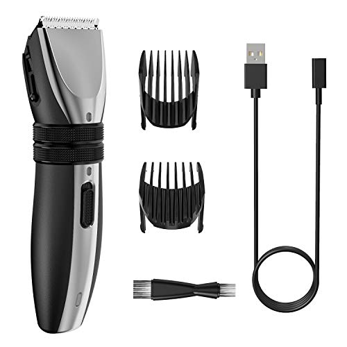 BOIFUN Cortapelos Profesional Hombre Electrico, Kit de Cortapelos para el Hogar Recargable Inalámbrico Portátil, Afeitadora de Barba para Hombre, Adecuado para Uso Diario en el Hogar