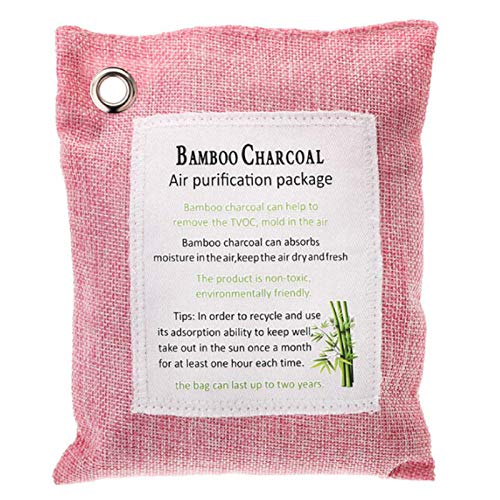 Bolsa De Carbón Activo De Bambú Air Bamboo Charcoal Bag Purify Fresh Active Purifier Mold Olor Kit 200G -B
