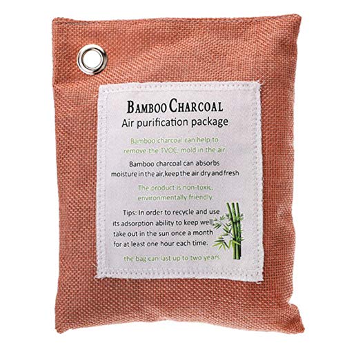 Bolsa De Carbón Activo De Bambú Air Bamboo Charcoal Bag Purify Fresh Active Purifier Mold Olor Kit 200G -B